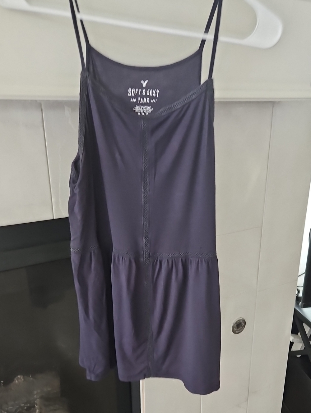 American Eagle Outfitters Black Soft & Sexy Tank